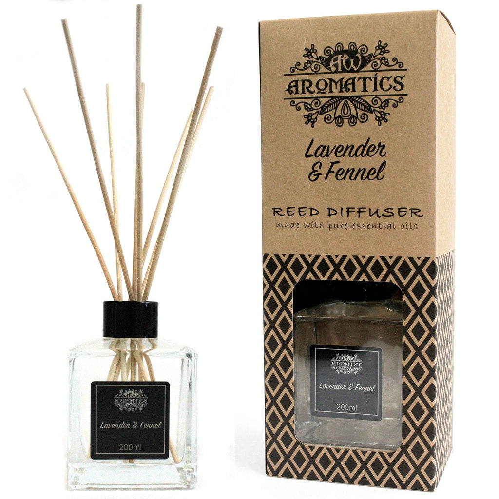 Lavender & Fennel Essential Oil Reed Diffuser 200ml – view 7