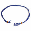 Waxed Cotton Necklace Cord 45cm - Navy