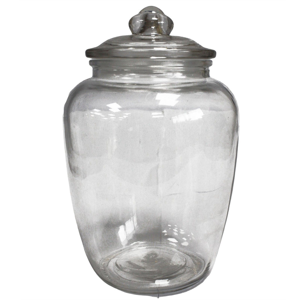 Big Classic Glass Sweet Jar with Lid