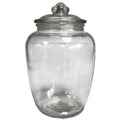 Big Classic Glass Sweet Jar with Lid
