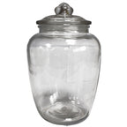 Big Classic Glass Sweet Jar with Lid