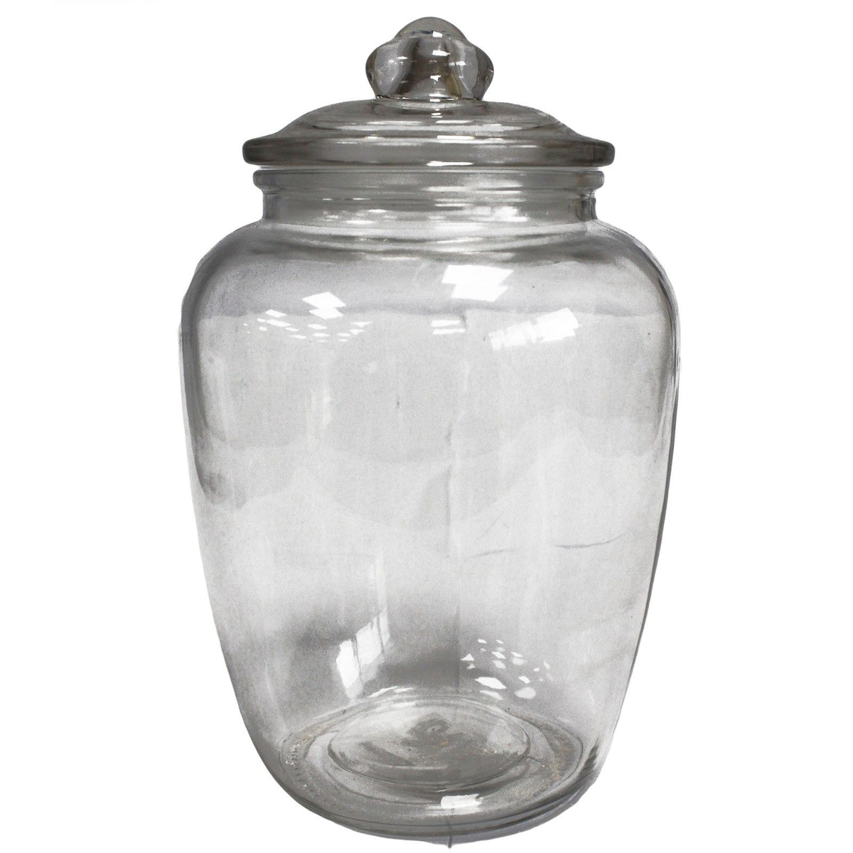 Big Classic Glass Sweet Jar with Lid