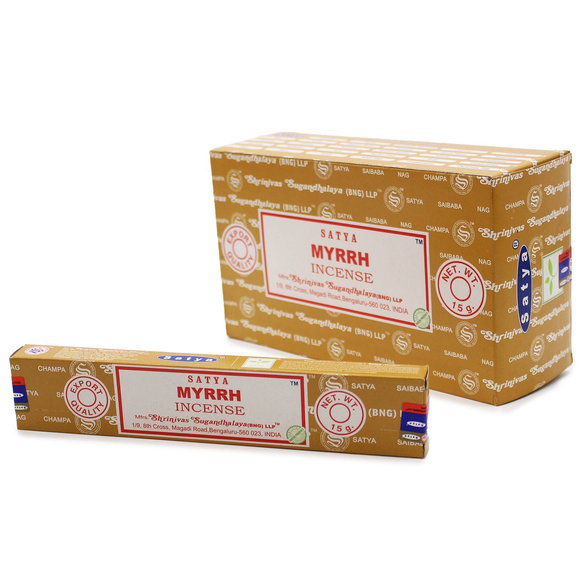 Satya Myrrh Incense Sticks