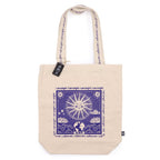 Hop Hare Cotton Canvas Tote Bag - I am Bright