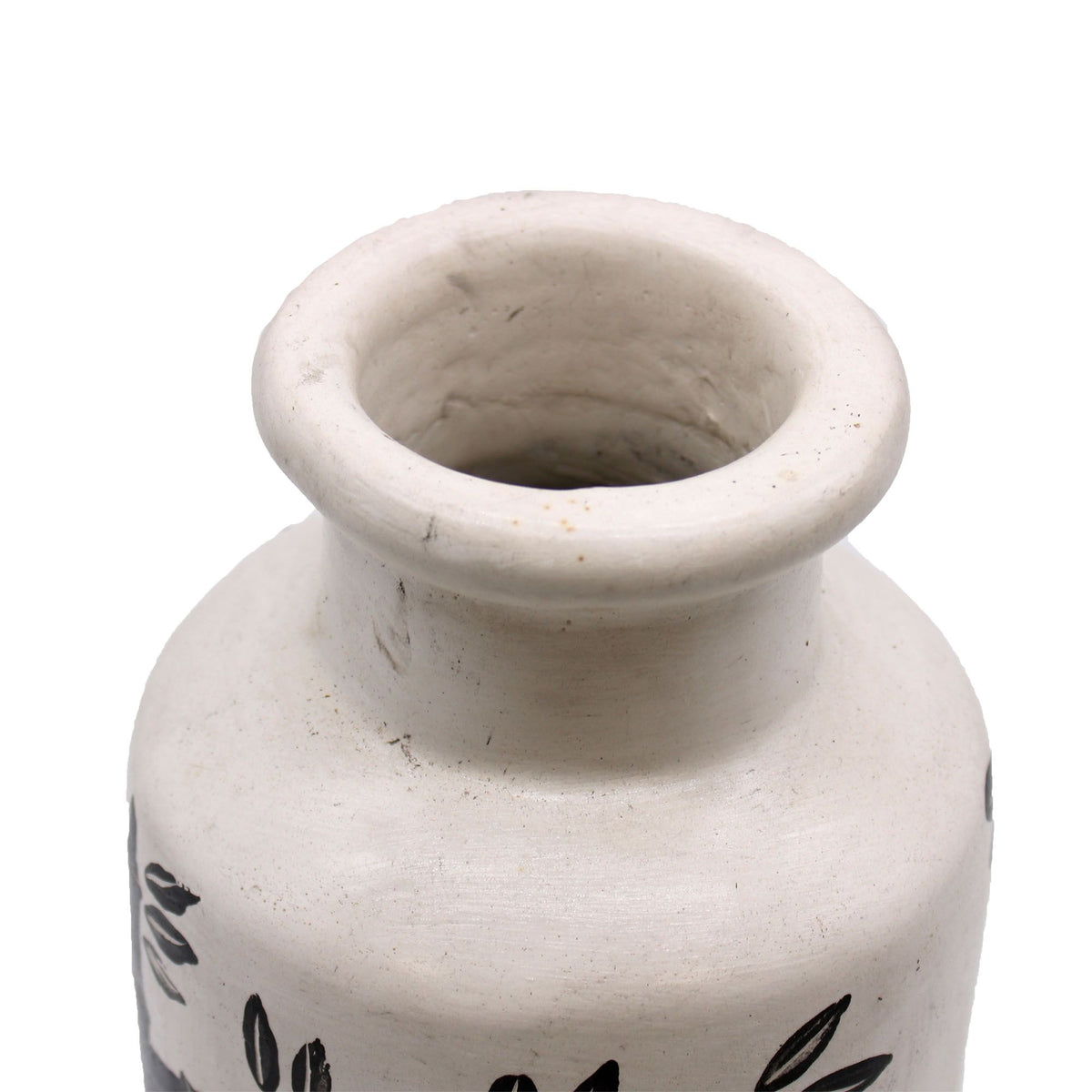 Bamboo Motif Straight Vase - Natural – view 4