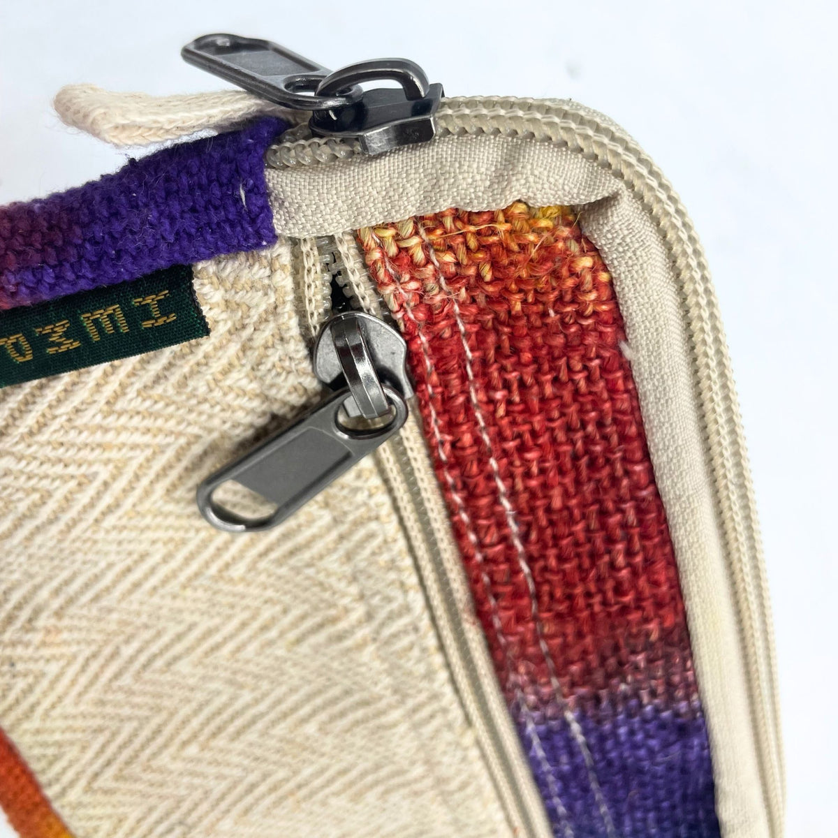 Tie-Dye Hemp Square Pouch – view 3