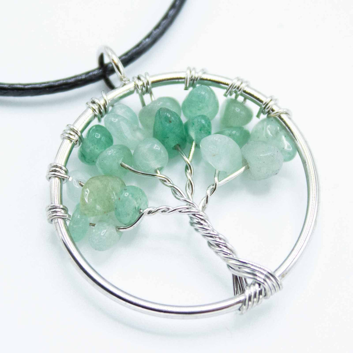Tree of Life Pendant - Jade – view 3