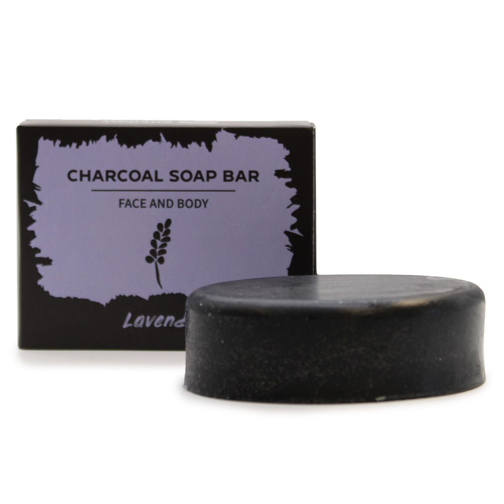 Charcoal Soap 85g - Lavender – view 3