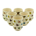Butterflies Herbal Tea Cups - Set of 6