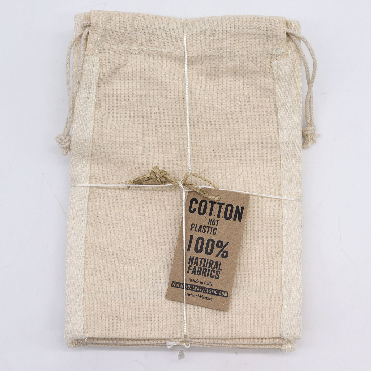 Medium Cotton Window Pouch 21x15cm – view 2