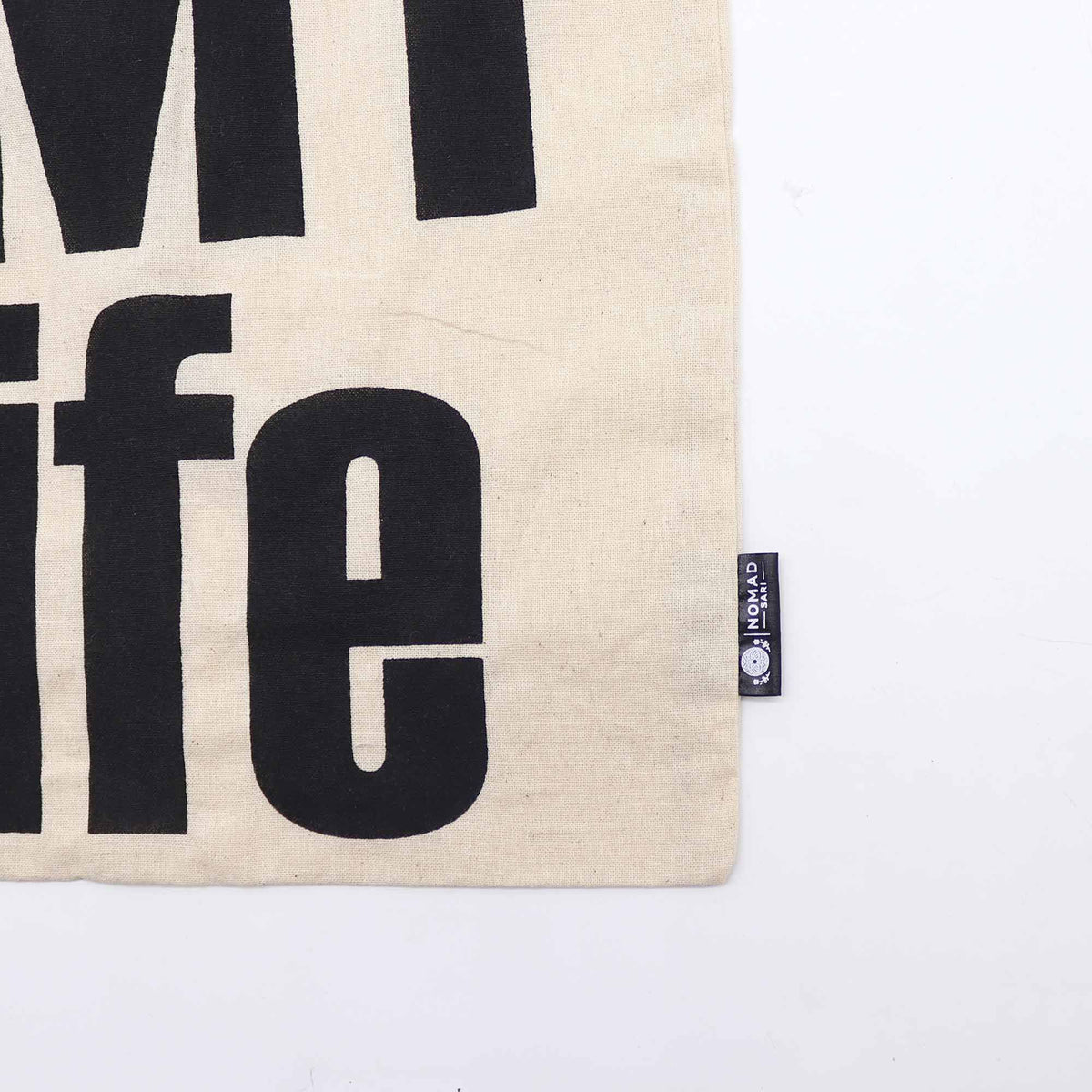 It's My Life Cotton Tote Bag - Natural – view 3