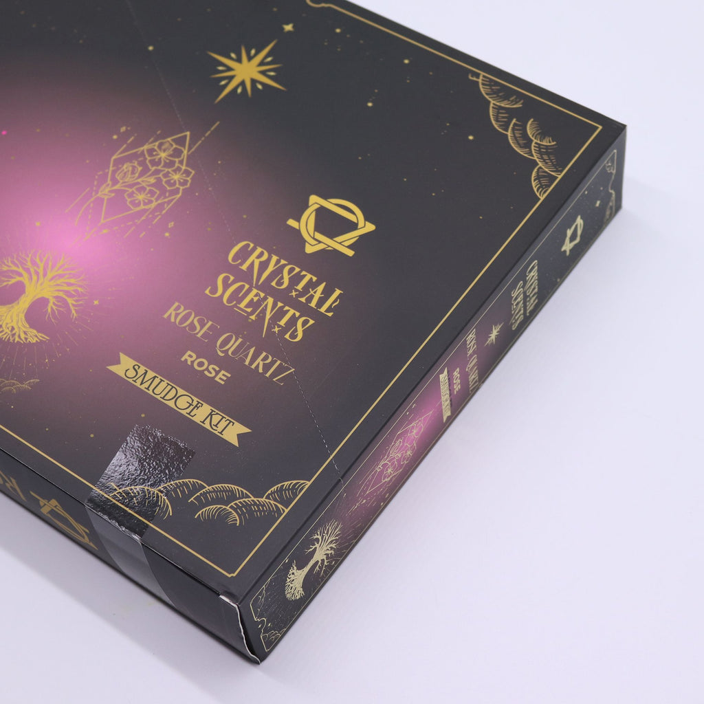 Rose Quartz Crystal Scents Smudge Incense Sticks - Rose – view 5