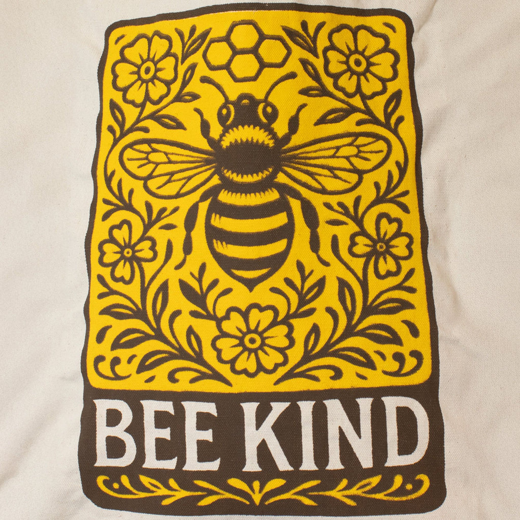 Nomad Sari Toni Tote Bag - Bee Kind - Natural – view 6