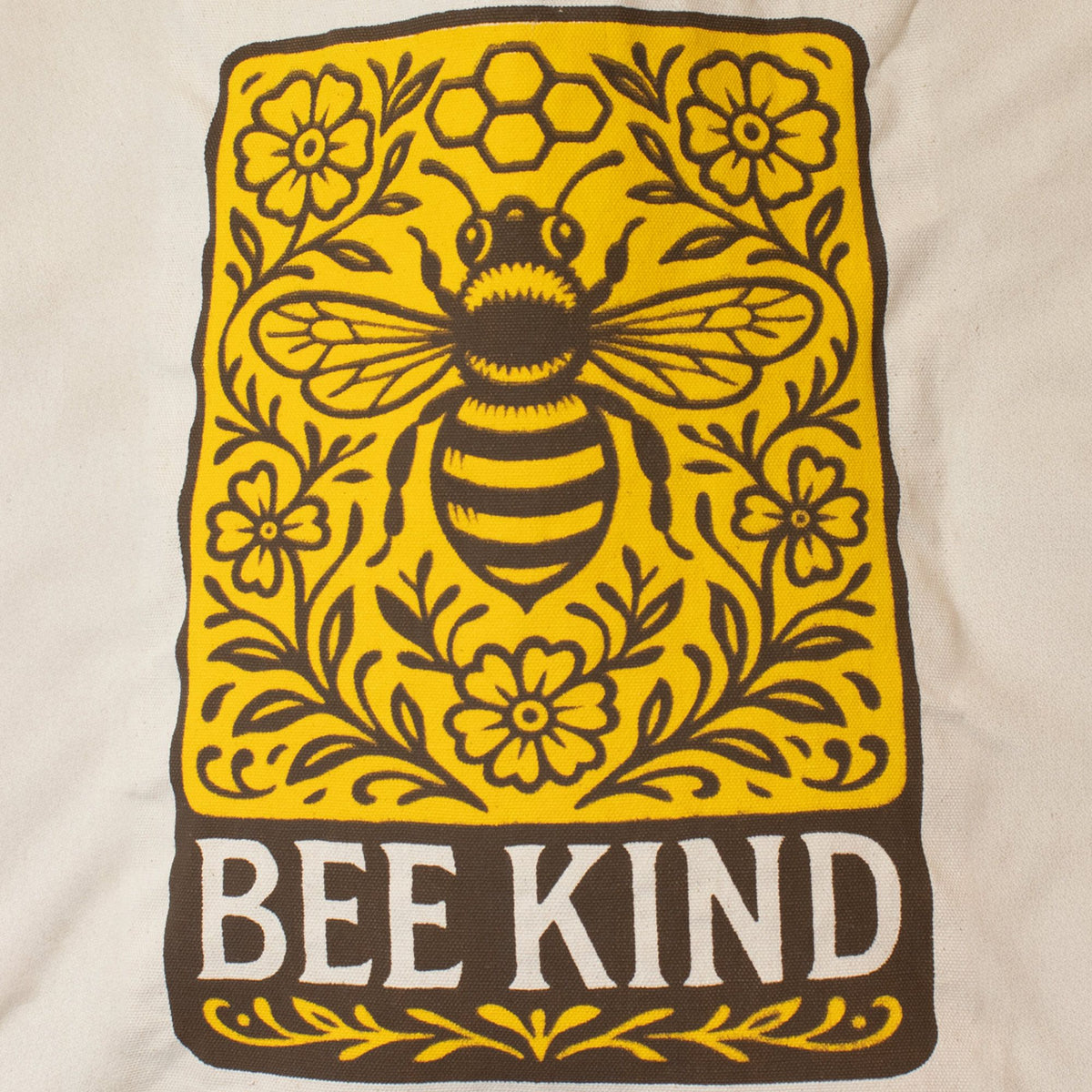 Nomad Sari Toni Tote Bag - Bee Kind - Natural – view 6