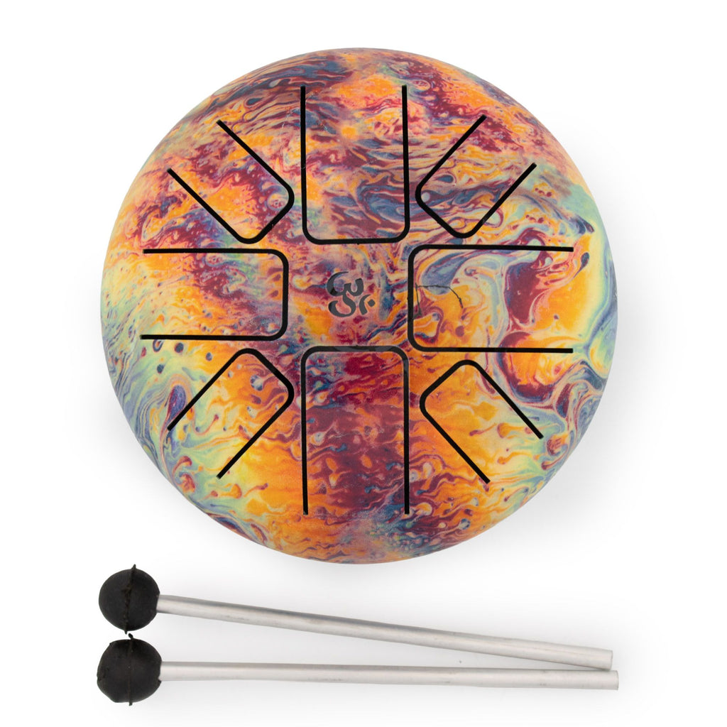 Low Med Happy Drum Volcanic Splash - 14x7cm – view 3
