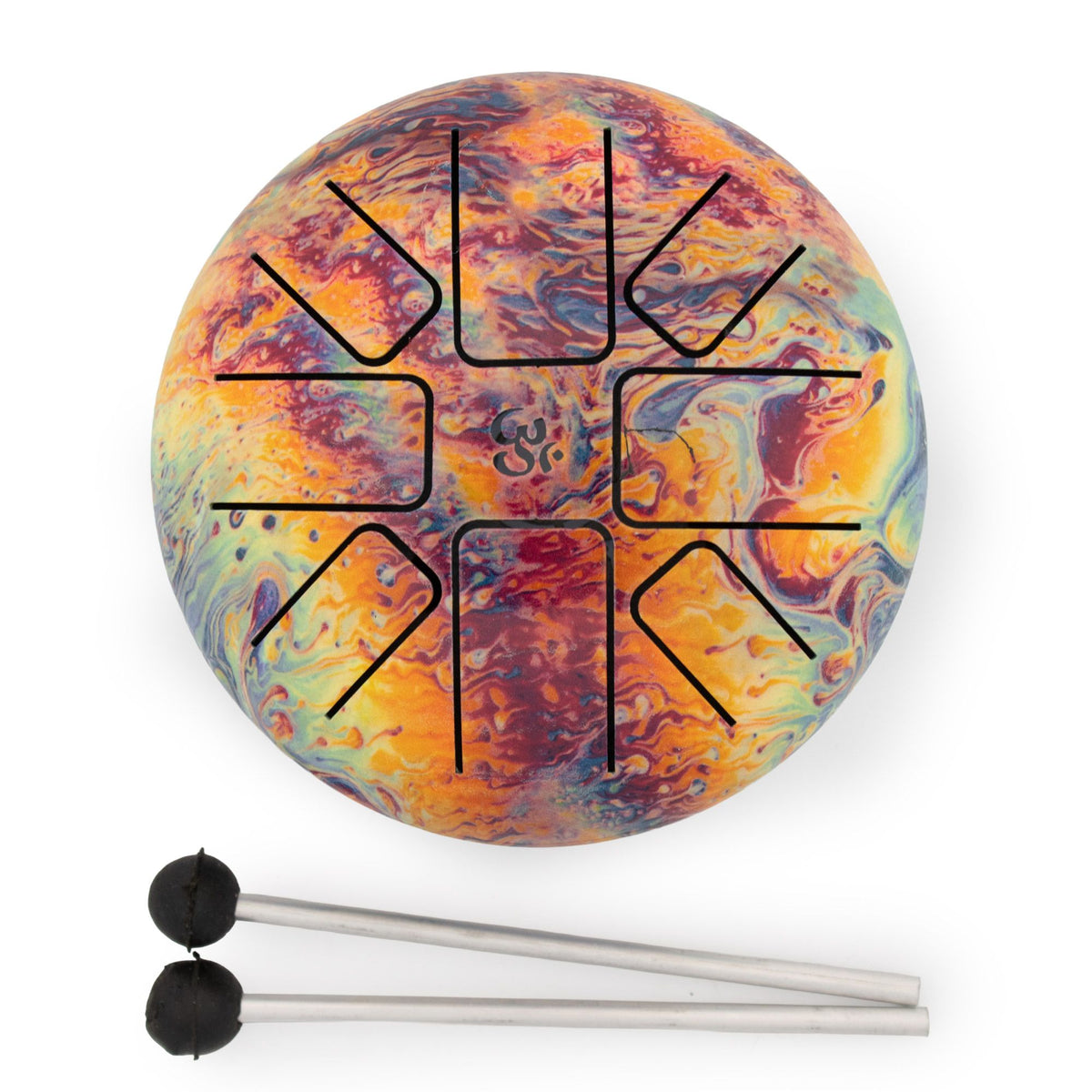 Low Med Happy Drum Volcanic Splash - 14x7cm – view 3