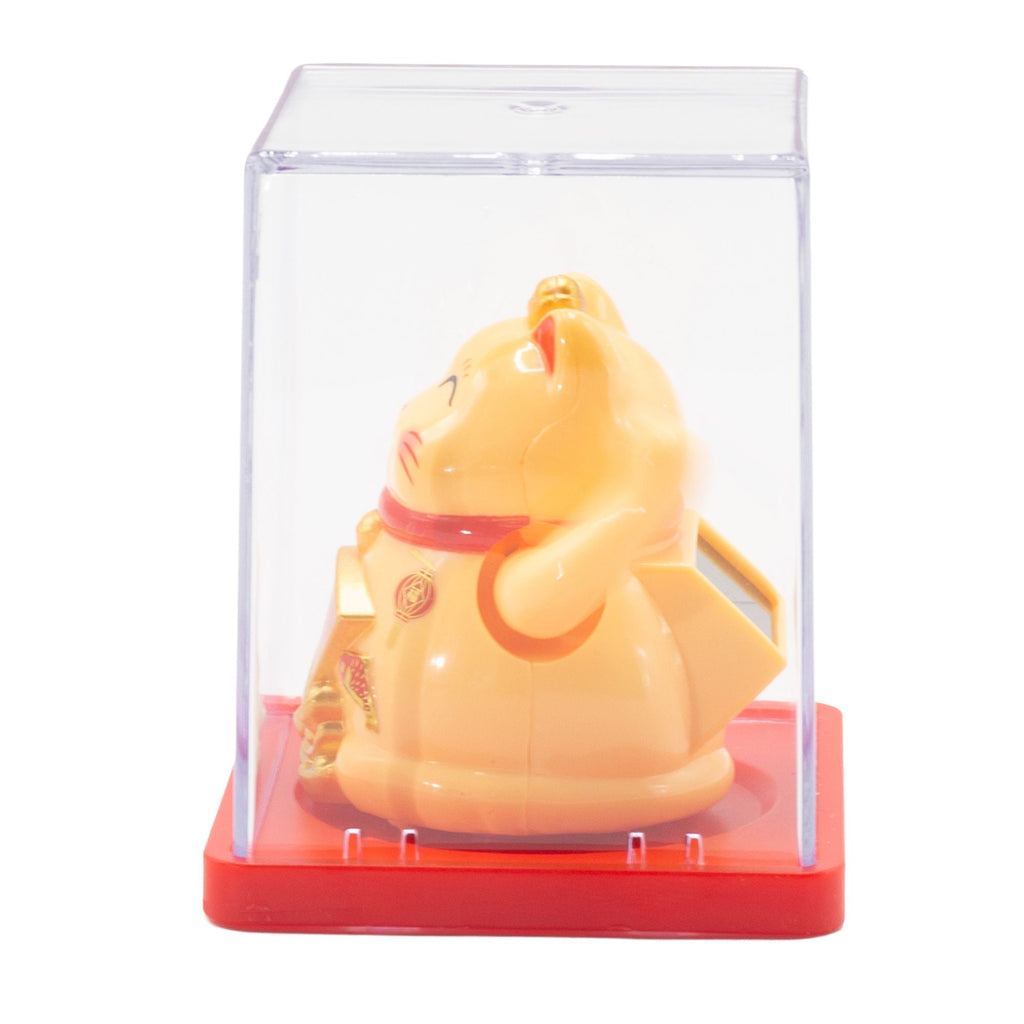 Mini Solar Money Cat in Display Box - Yellow – view 7