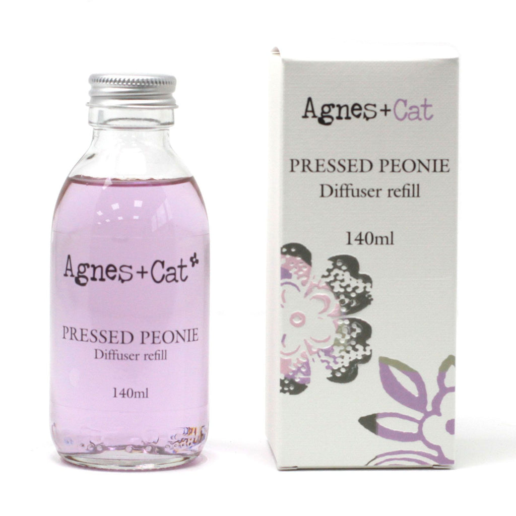 Agnes + Cat Reed Diffuser Refill 150ml - Pressed Peony – view 5