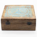 Extra Large Mango Wood Box, Buddha Bodhi Tree – view 4