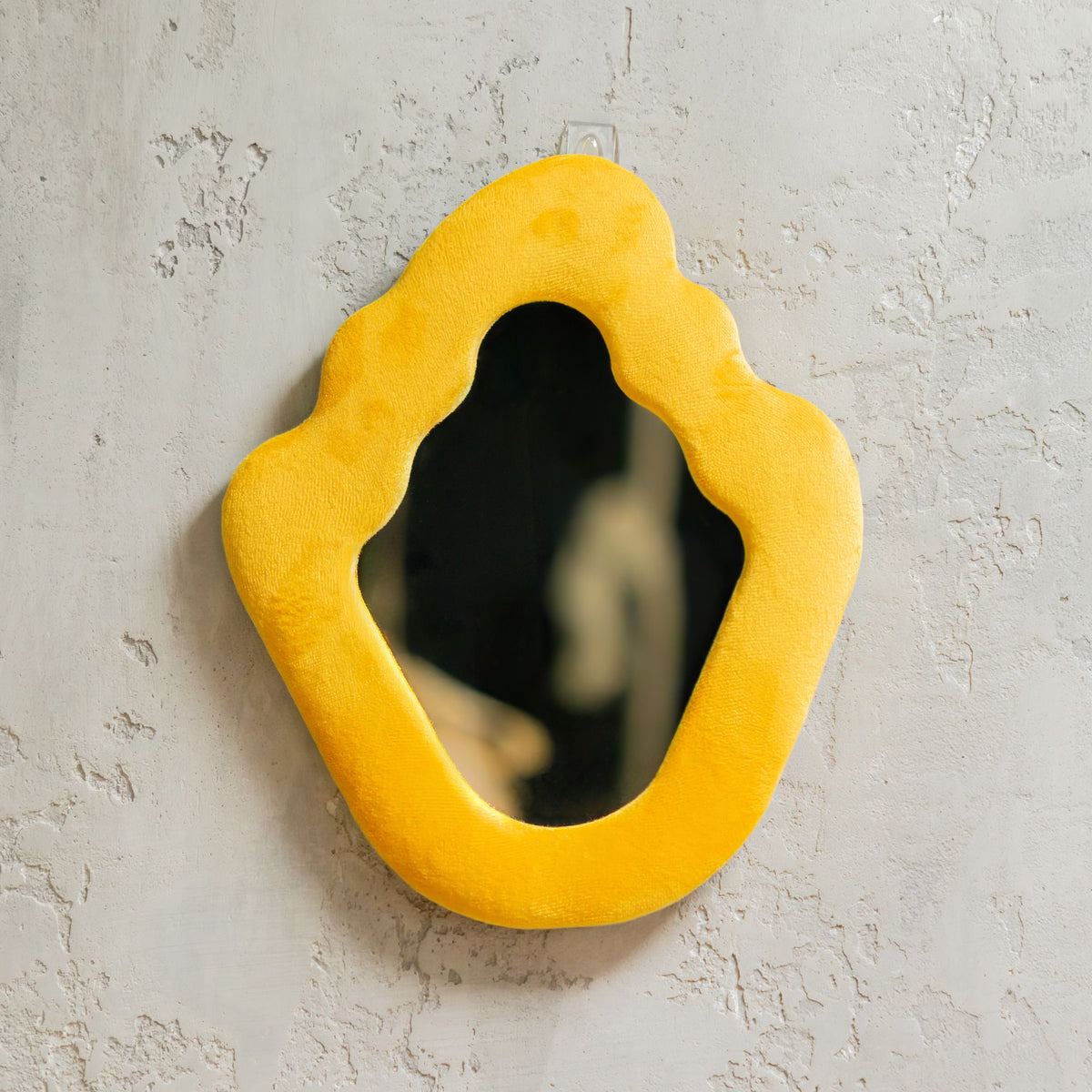 Squiggly Flame Mirror - Marigold - 23 x 27.5 cm – view 5