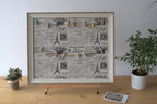 Large DIY Peg Photo Frame - Paris Design – view 5