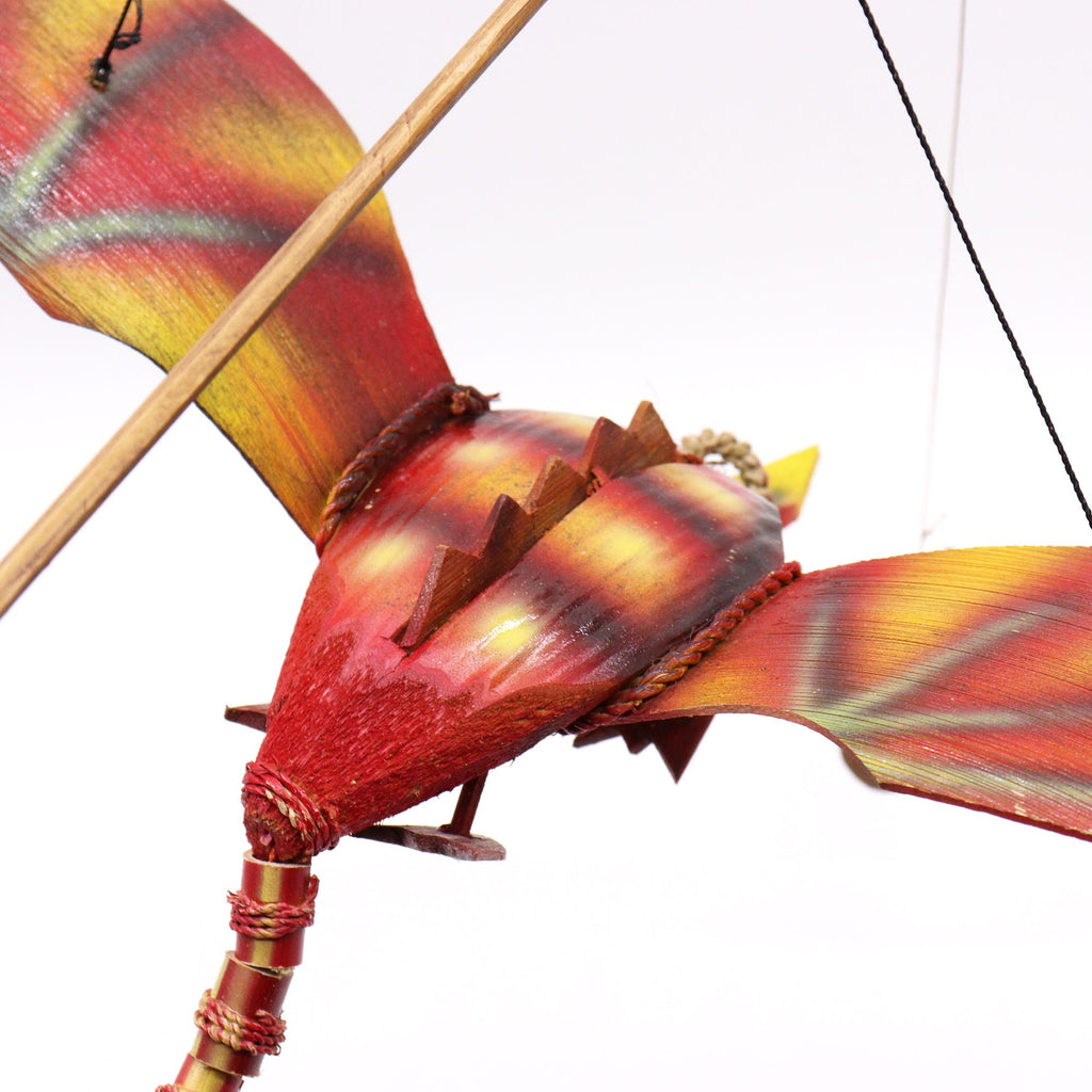 Red Coconut Dragon Mobile - 37 cm – view 2