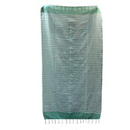 Cotton Pareo Throw - 100x180 cm - Picnic Green – view 5