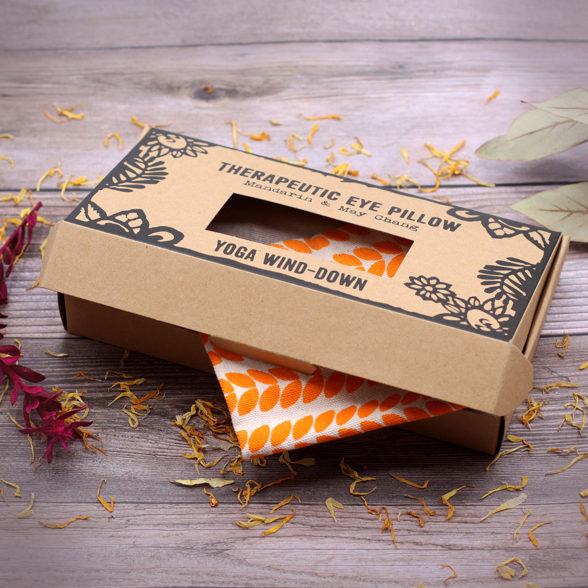 Agnes + Cat Yoga Wind-Down Mandarin Eye Pillow – view 2