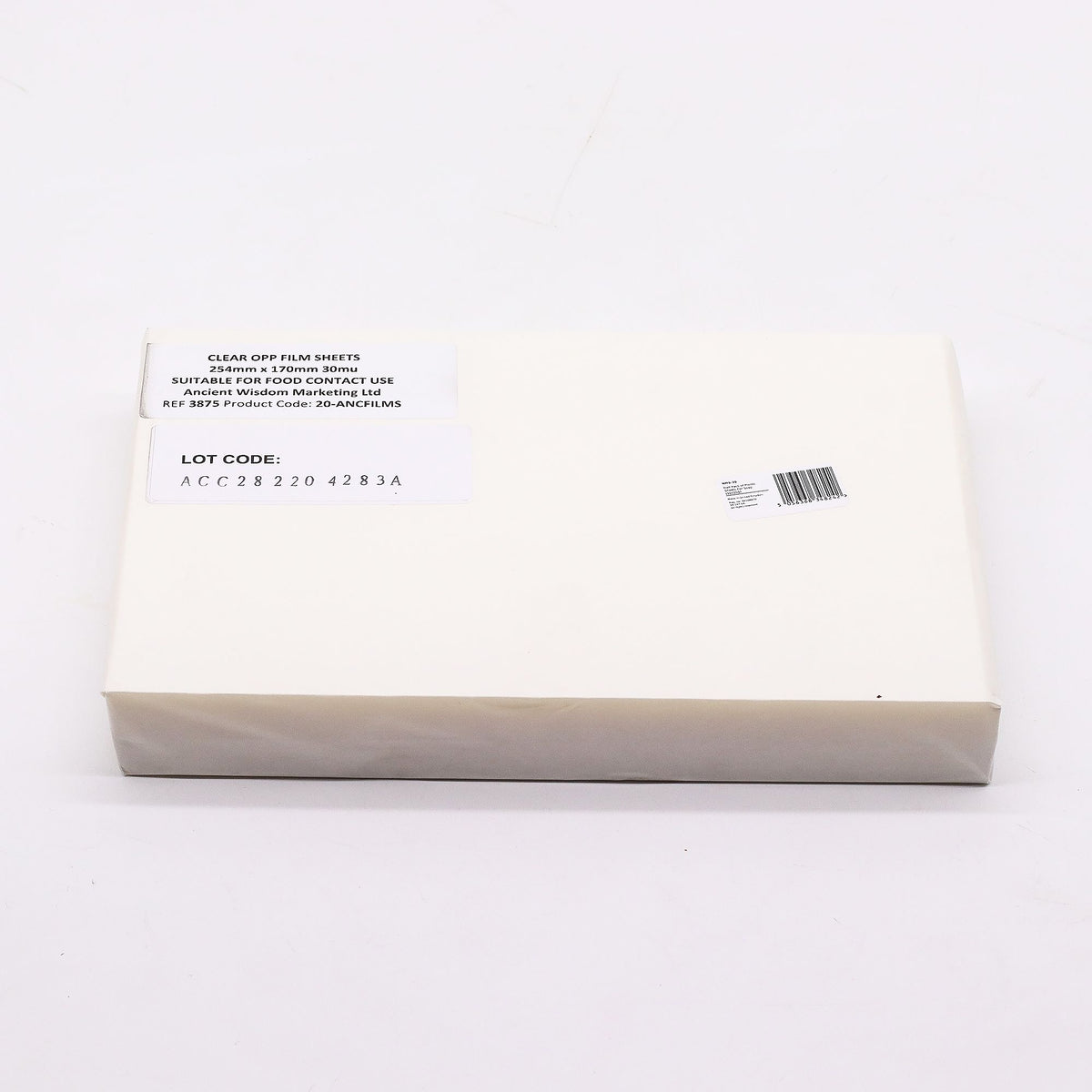 Clear Plastic Soap Wrap Sheets - Large Pack – view 4