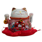 Money Cat Ornament, Moving Paw - Pink – view 2