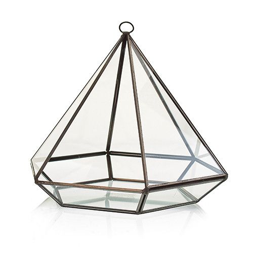 Glass Terrarium, Large Diamond – view 4