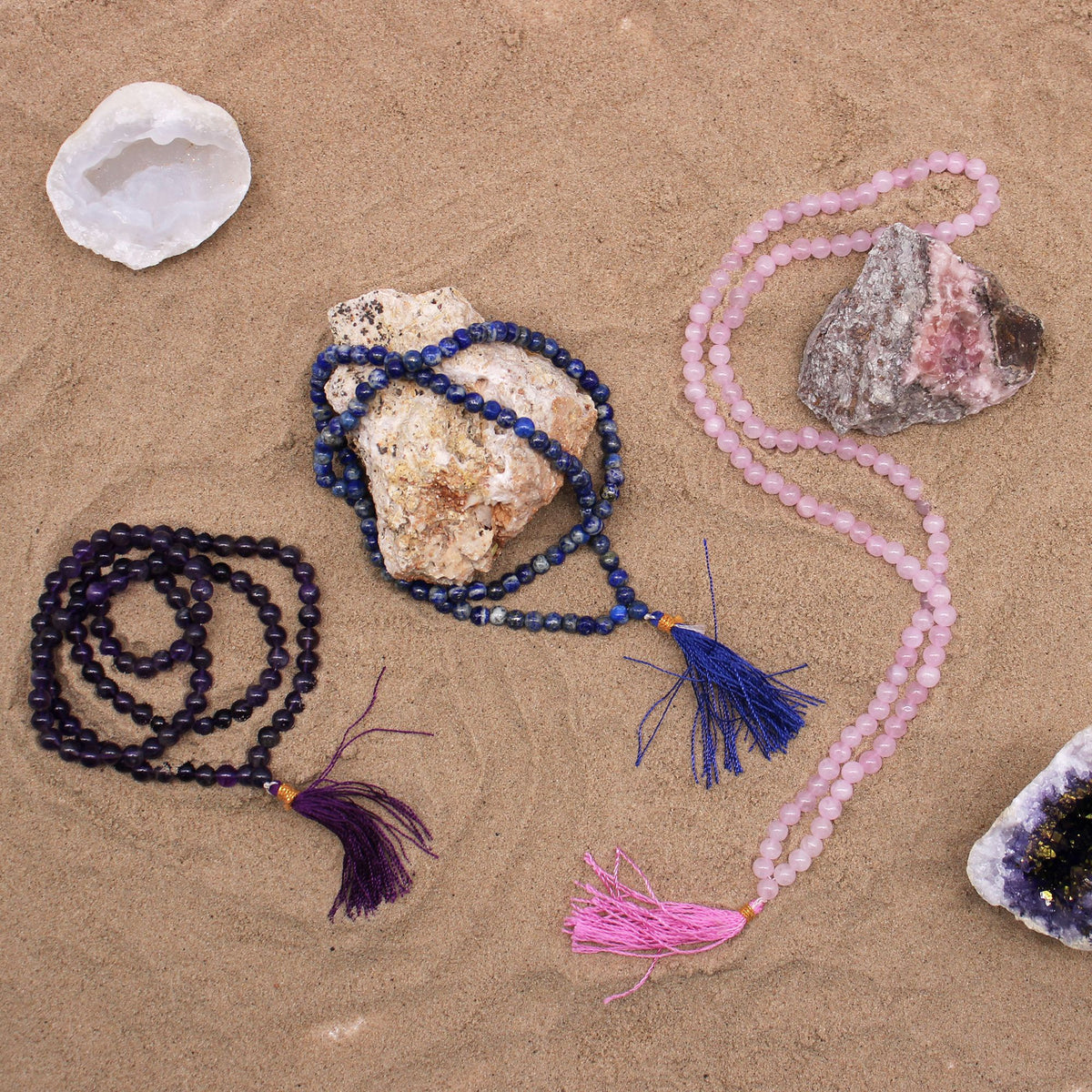 108 Bead Mala - Amethyst – view 3