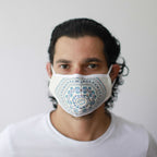 Reusable Fabric Face Covering for Adults, Aztec Tribal Print – view 6