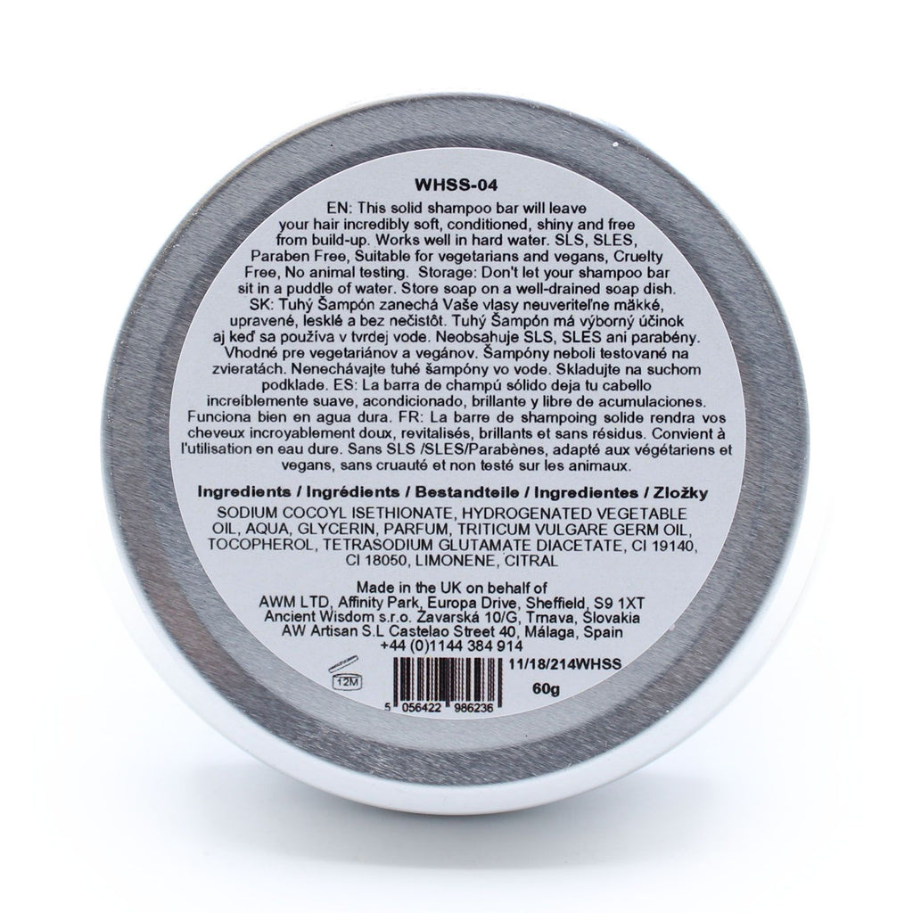 Wild Hare Solid Shampoo Bar 60g - Tutti Frutti