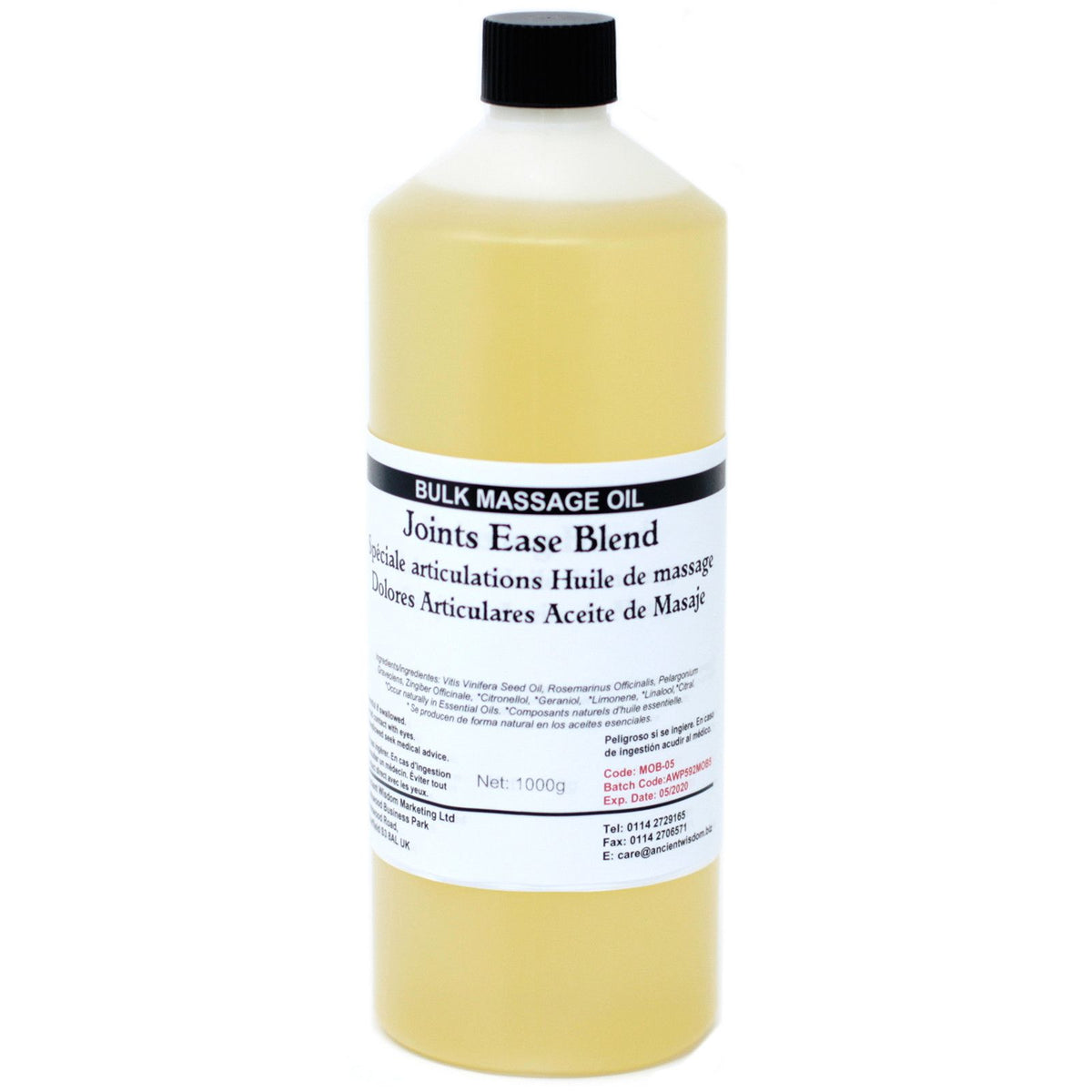 Joints Ease Massage Oil 1kg