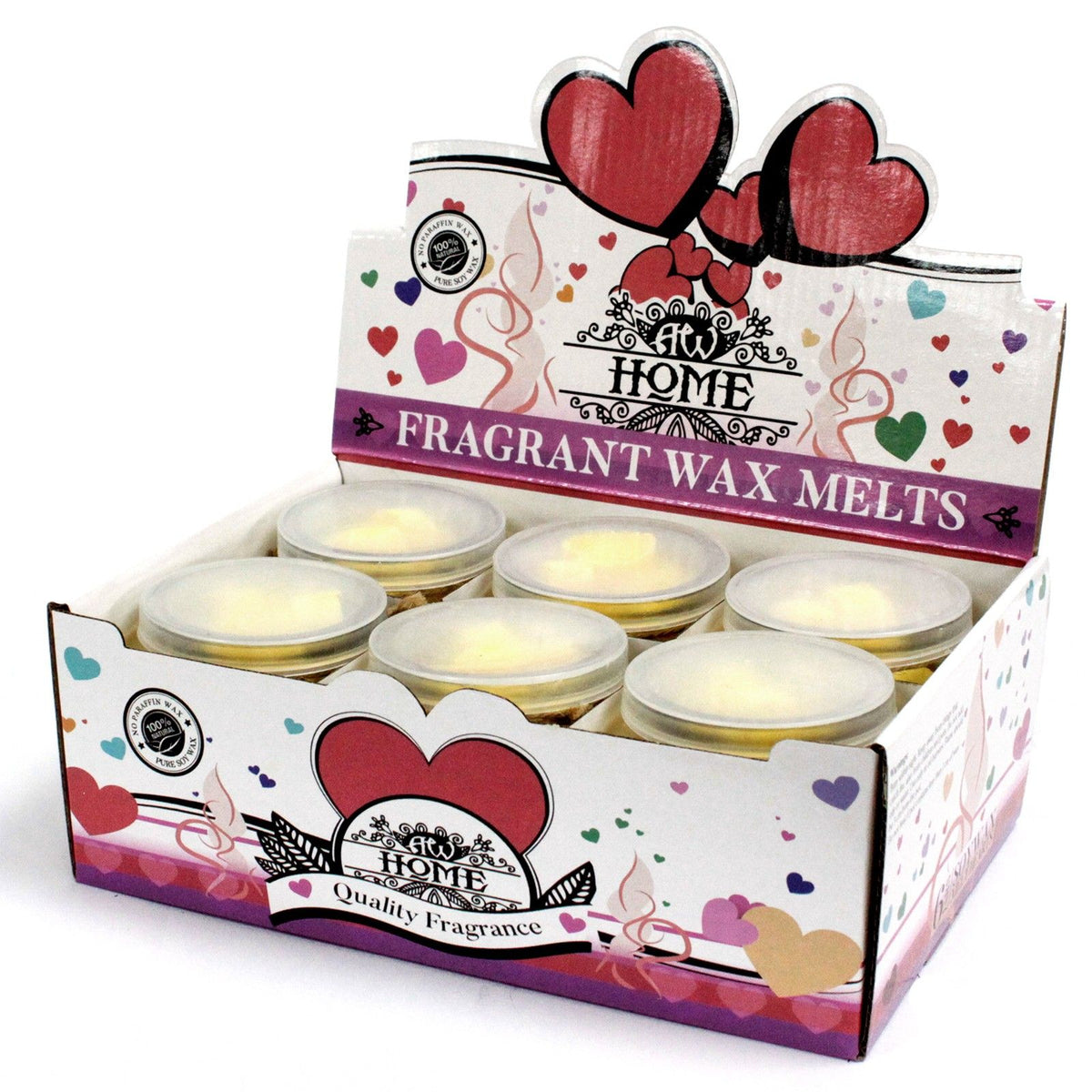 Soy Wax Melts Jar - Cinnamon & Orange, 16 Hearts