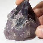 Amethyst A Grade Top Polished Gemstone Point, pack of 5-6 pieces – view 3