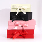 Flat Pack Gift Box Medium Square 20x18.2x8cm Pink – view 3