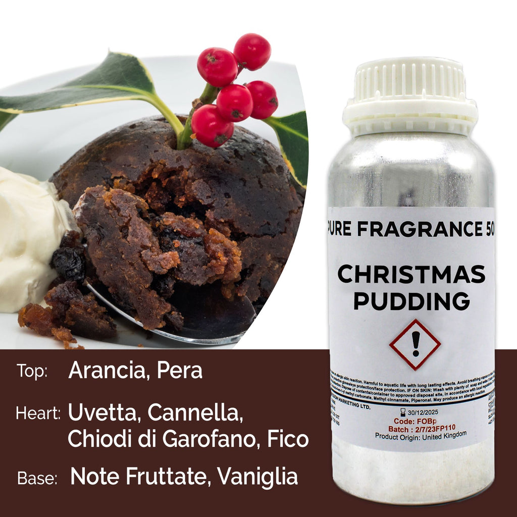 Christmas Pudding Pure Fragrance Oil - 500ml – view 6