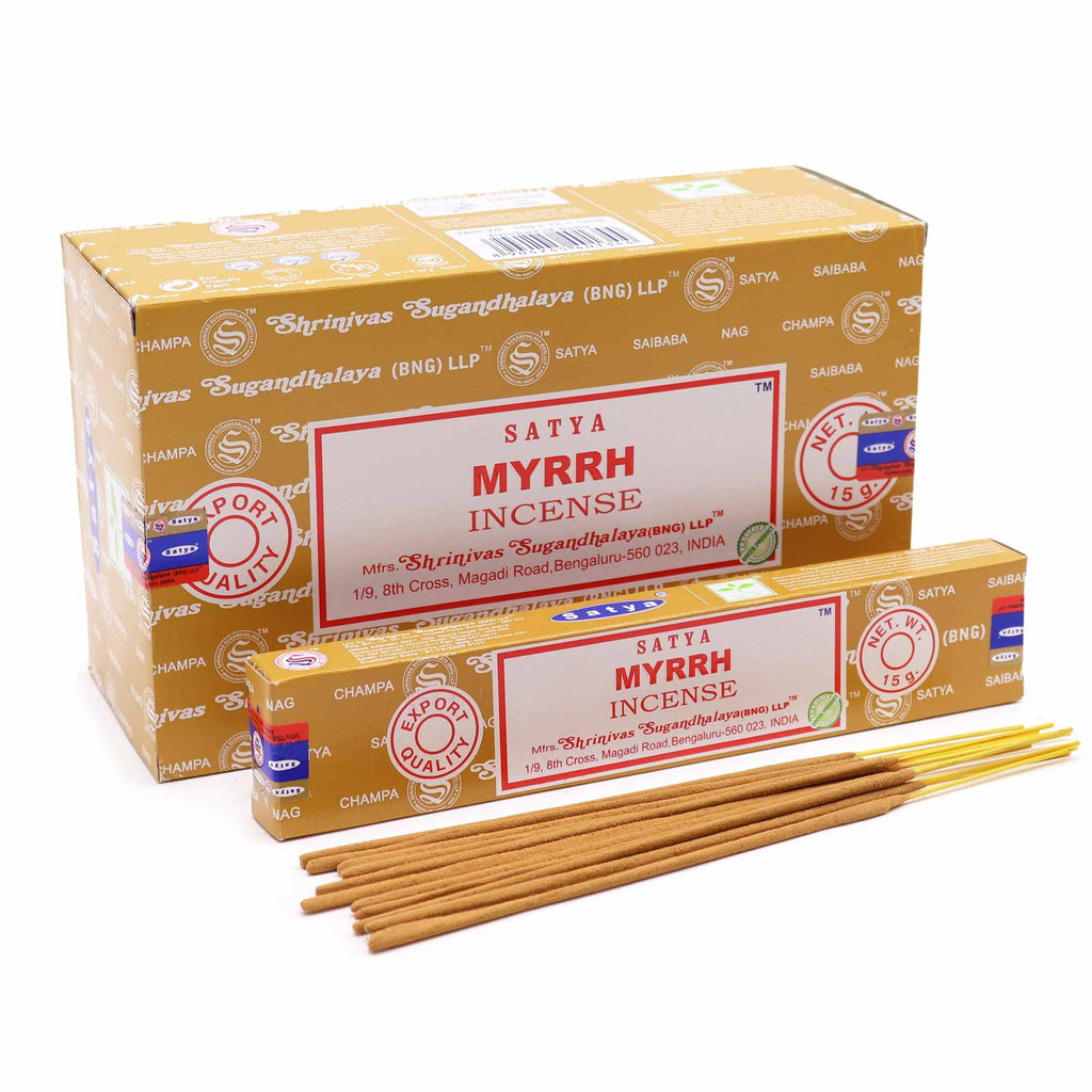 Satya Myrrh Incense Sticks – view 2