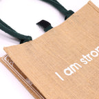 Hop Hare Jute Bag - I am Bright – view 7