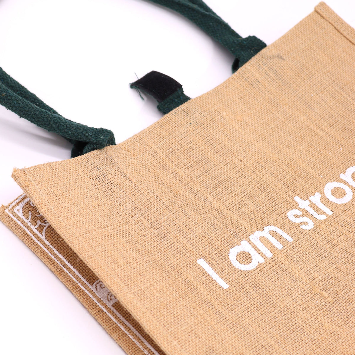 Hop Hare Jute Bag - I am Bright – view 7