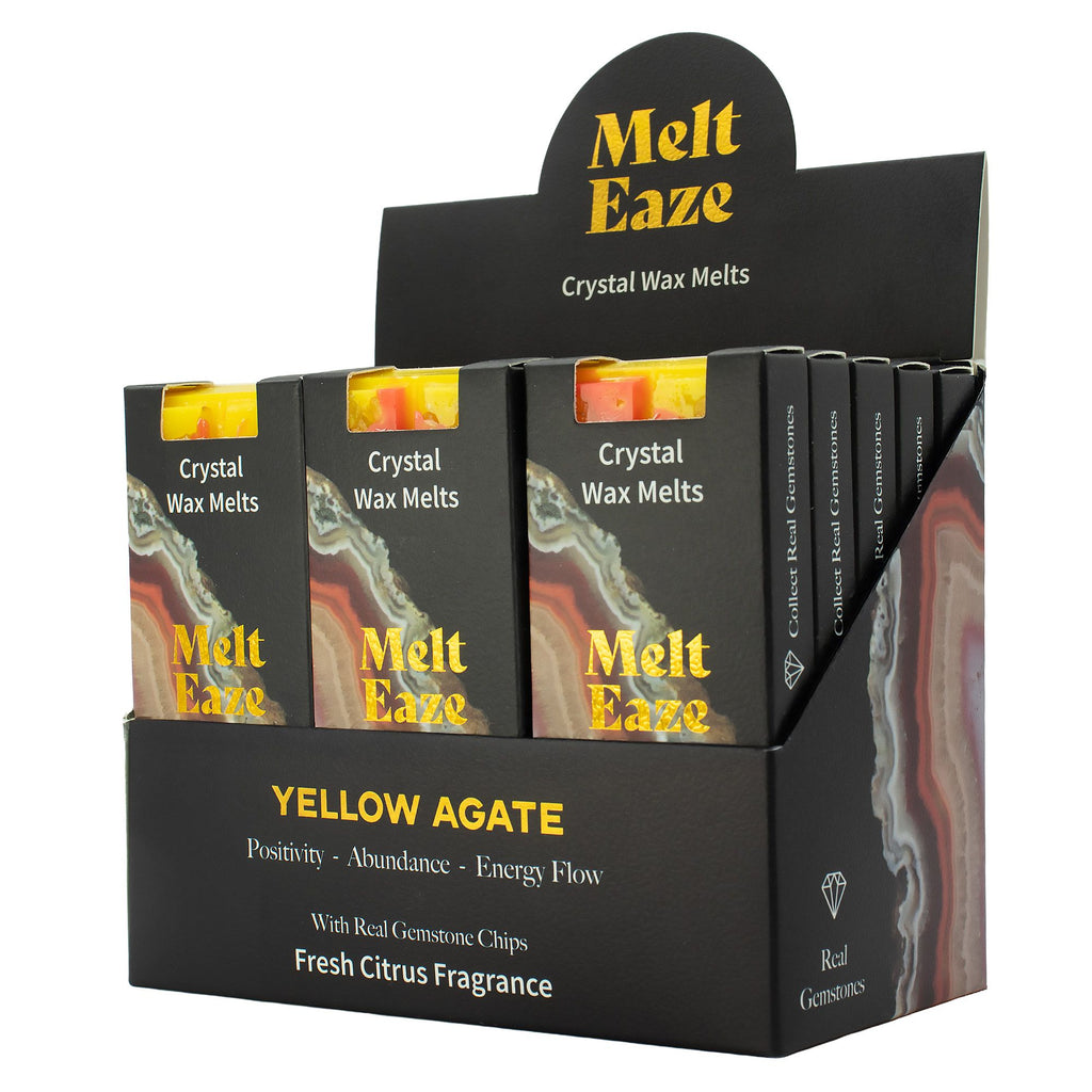 Yellow Agate Wax Melts 50g - Fresh Citrus