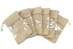 Medium Jute Window Bag 20x12cm