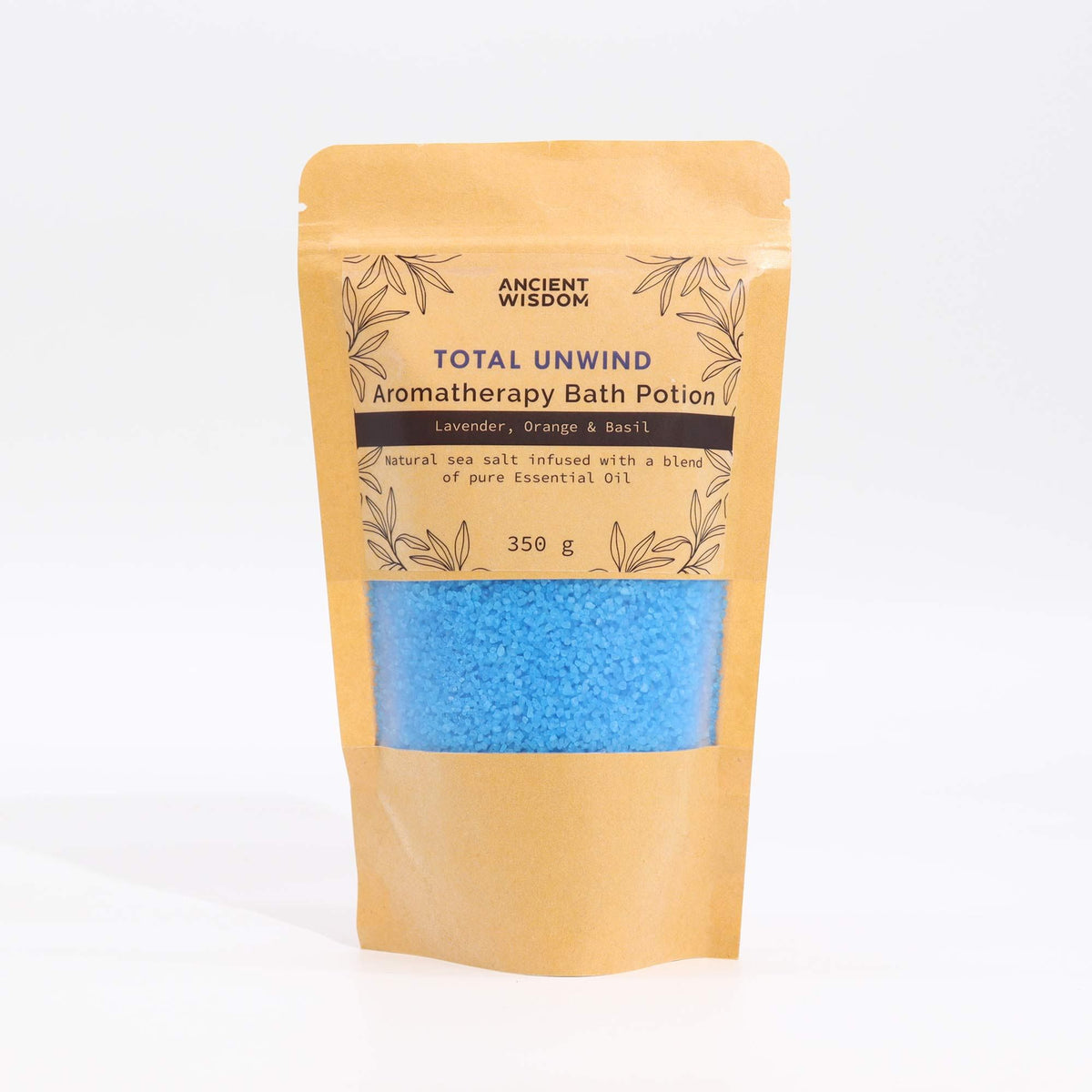 Total Unwind Bath Salts, Kraft Bag 350g – view 3