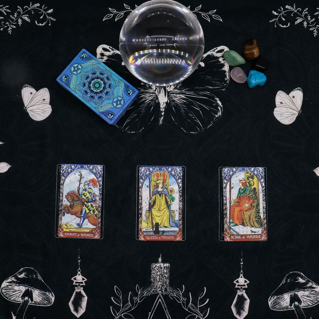 Ancient Witch Tarot Reading Cloth 75x75cm – view 7