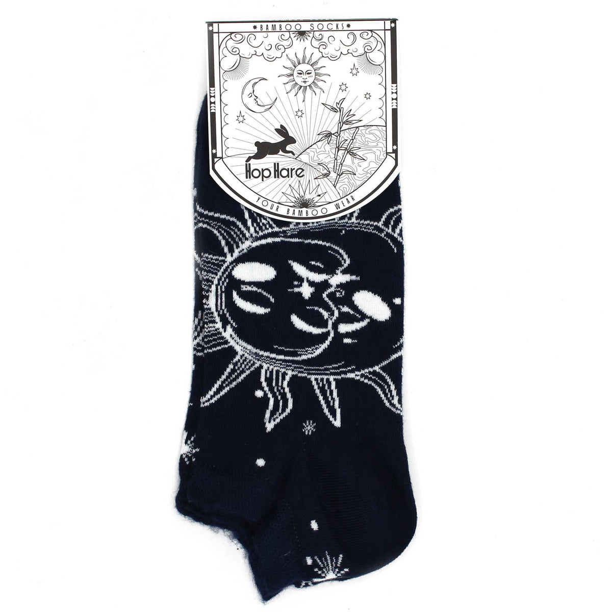 Hop Hare Bamboo Low Socks - Sun and Moon – view 2