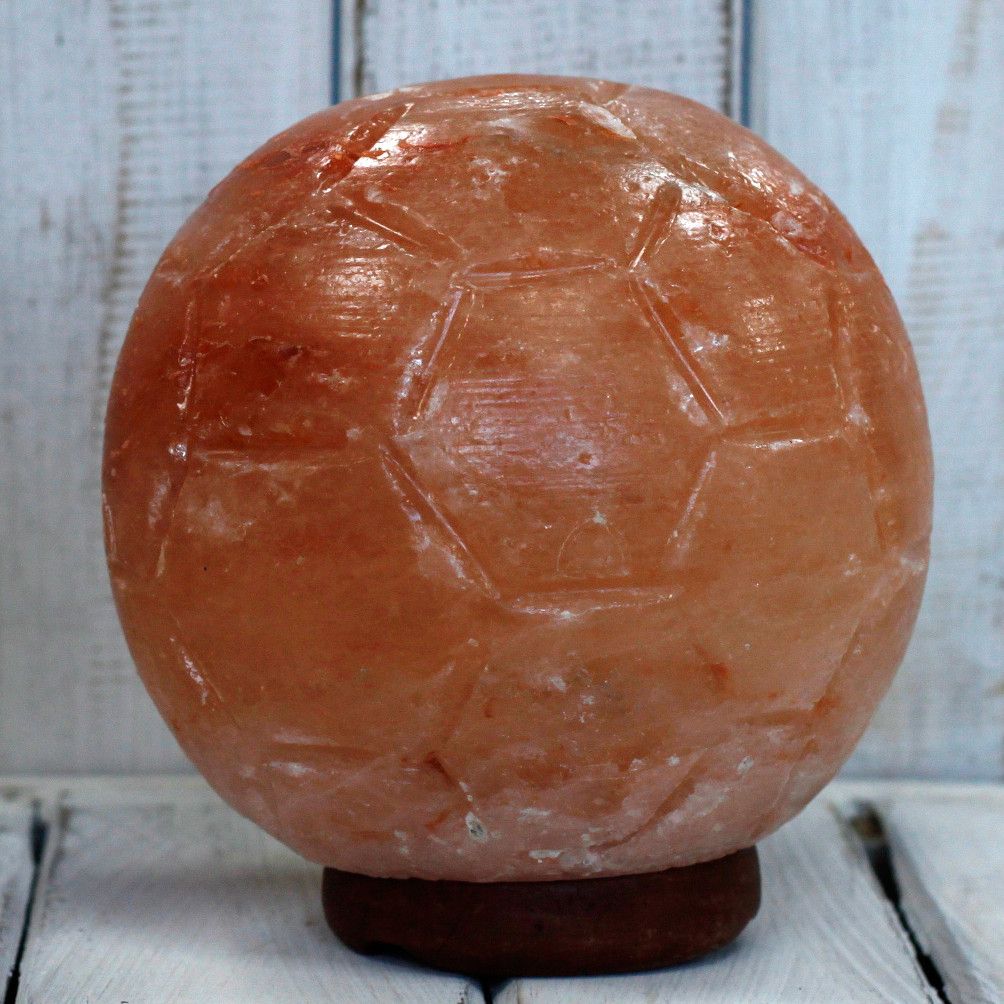 Himalayan Salt Lamp - Football Shape – view 3