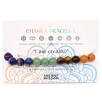 Chakra Gemstone String Bracelet - 21 Stones – view 2