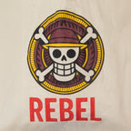 Nomad Sari Tote Bag - REBEL Graphic Print - Natural Cotton – view 5